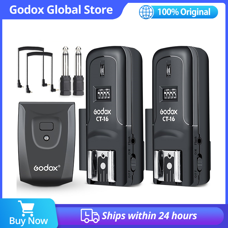 Trigger Receiver Set - Godox CT-16 16채널 무선 라디오 플래시