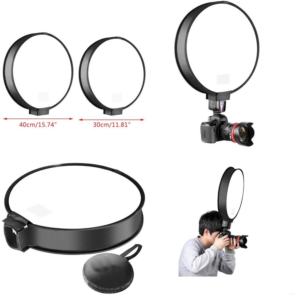 Softbox Portable Strip - 193A 30cm/40cm 범용 미니 라운드 소프트박스