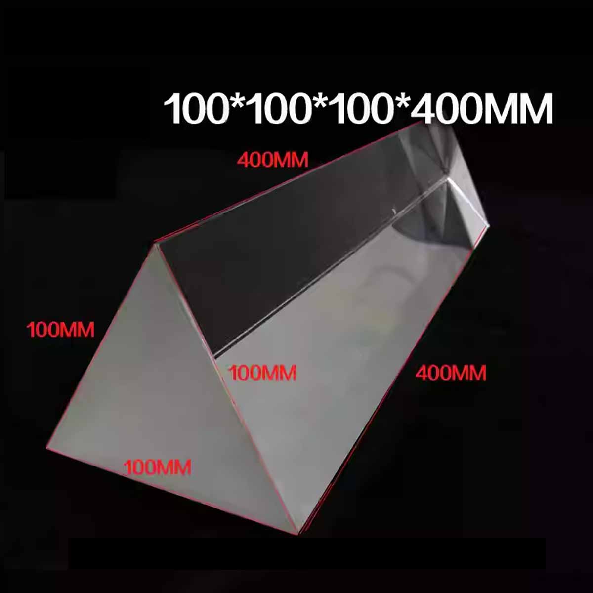 Lighting Effect In Photography - 초대형 100x100x400mm 삼각 프리즘 사진 조명