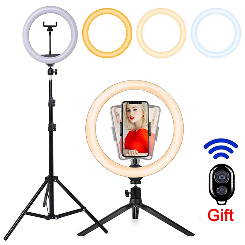 Photography Lighting Tent - 16/26/33cm LED 셀카 링 조명 라이트