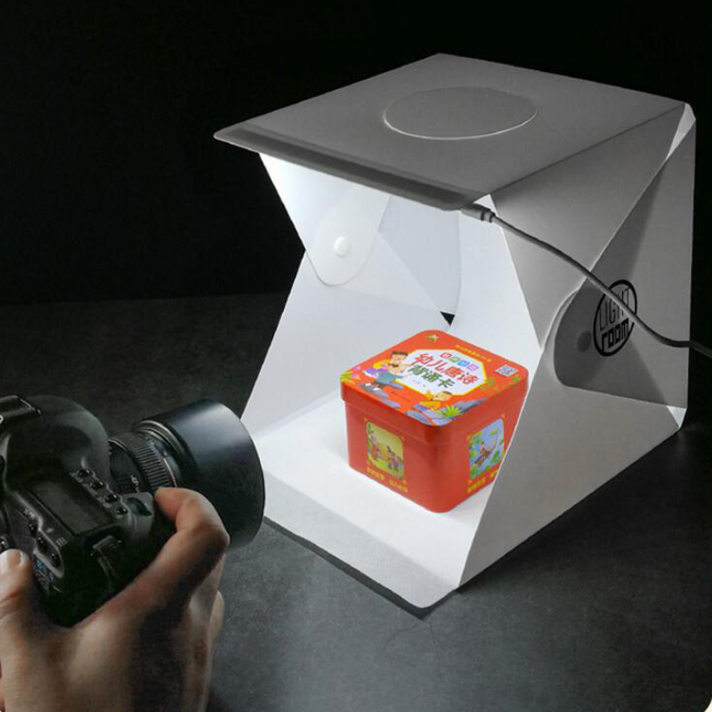 Photography Lighting And Backdrop - 사진 촬영용 LED 조명 룸 포토