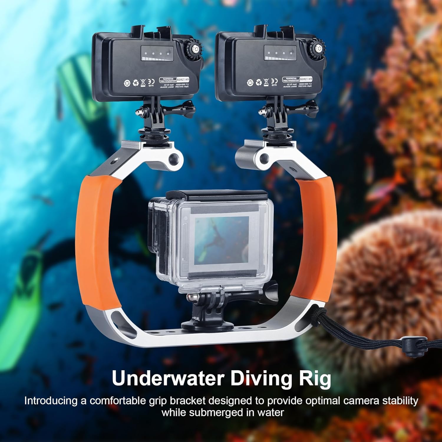 Photography Lighting Rig - Selens 방수 다이빙 장비 Gopro 스포츠
