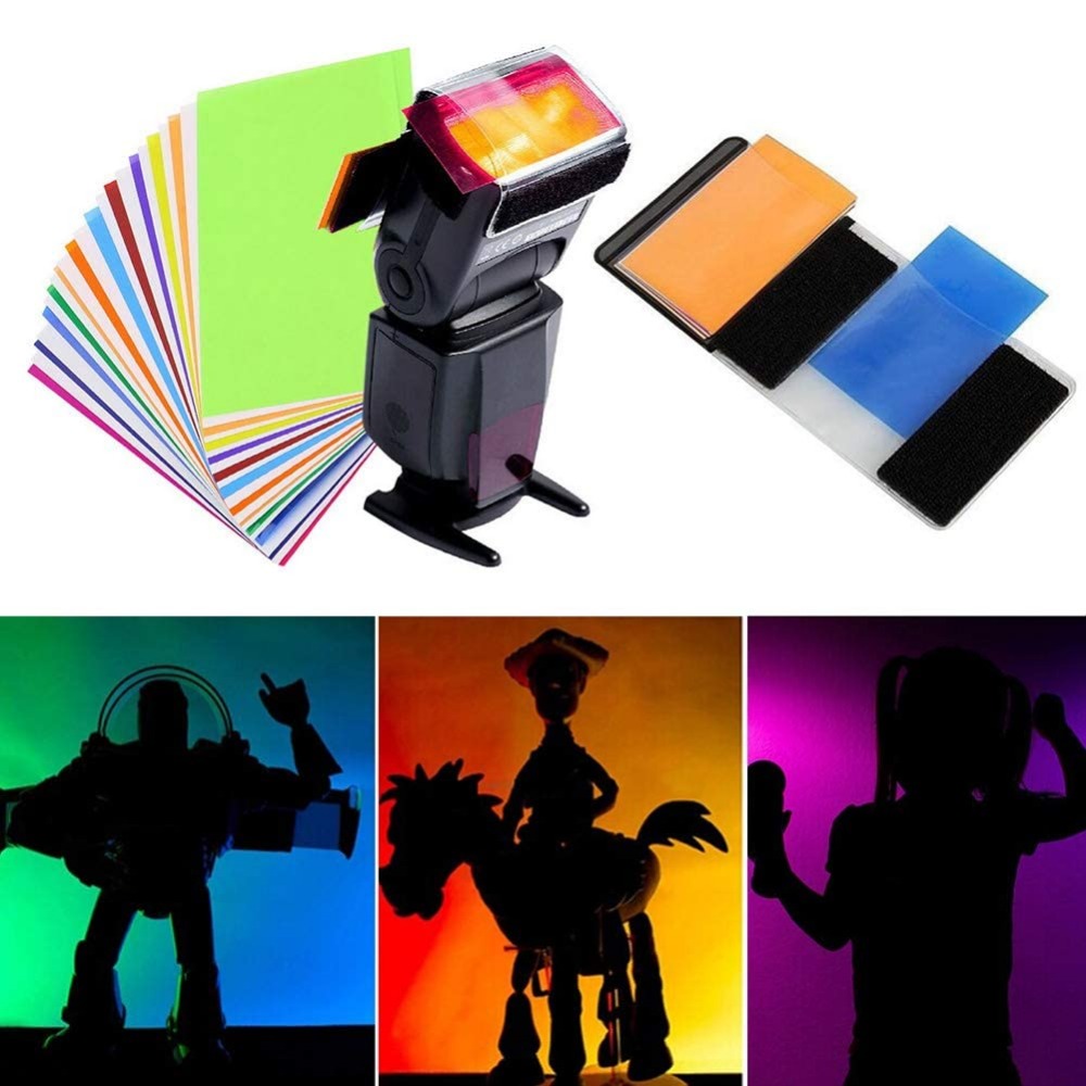 Photography Lighting Kits - 12색 카메라 플래시 젤 조명 필터