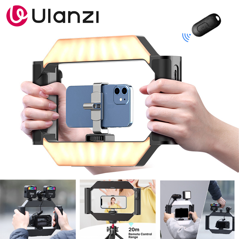 Photography Lighting Rig - Ulanzi U-Rig 휴대폰 사진 LED 램프,