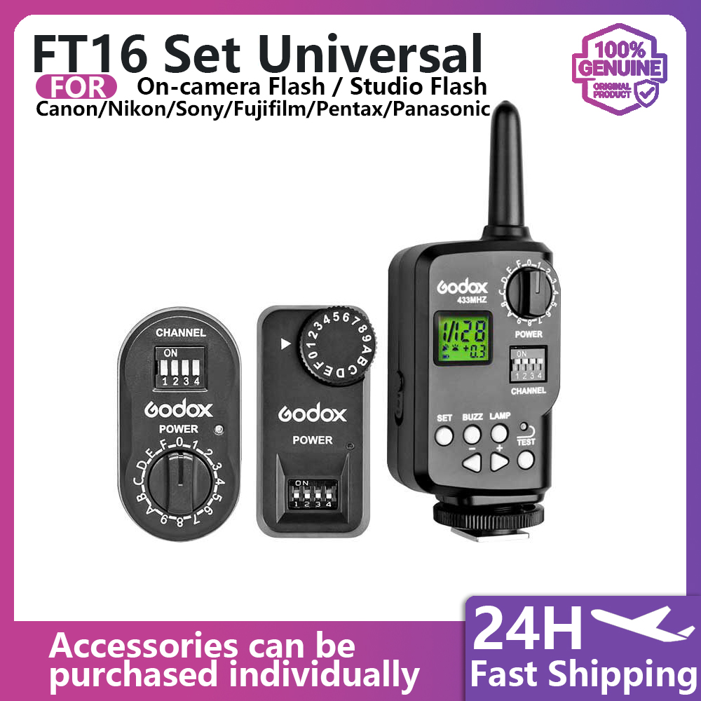 Trigger Receiver Set - FT-16 플래시 트리거 세트 송신기 수신기