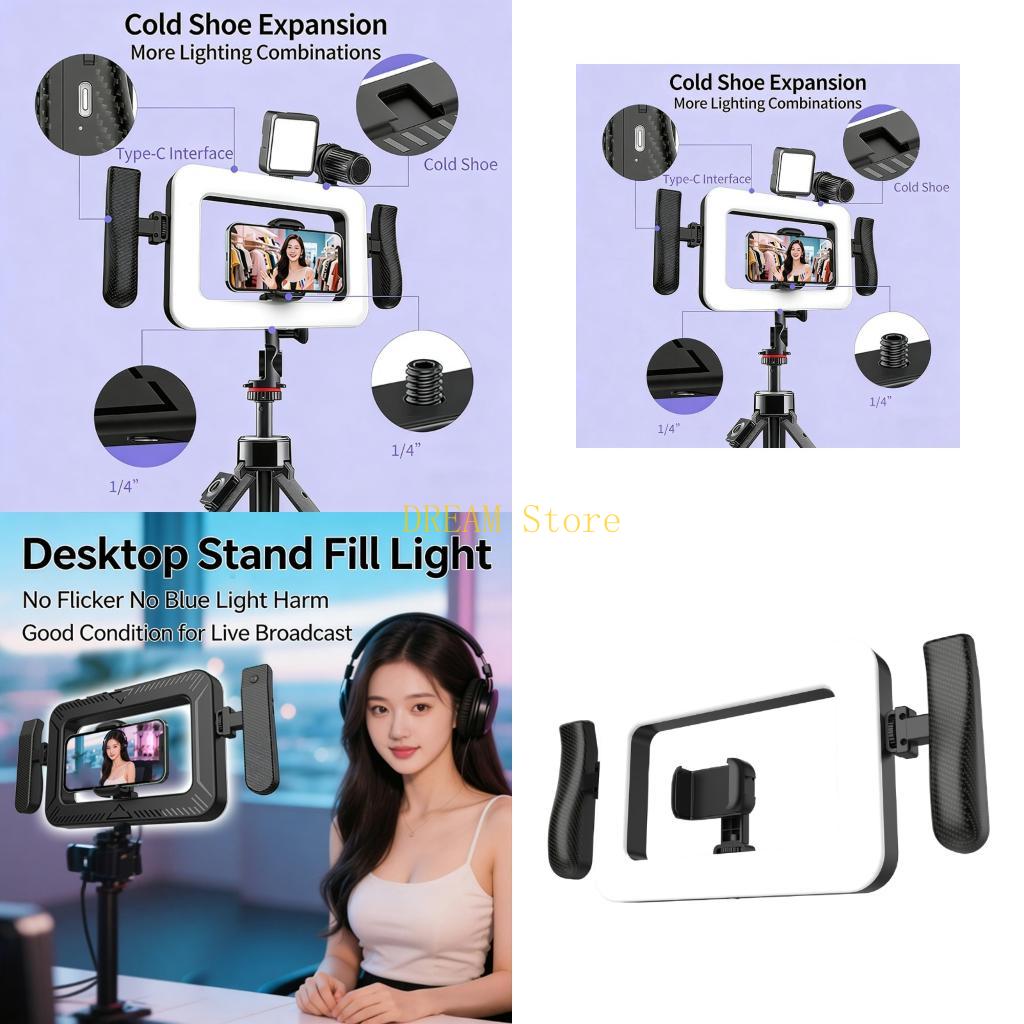 Photography Lighting Handheld - 셀카 카메라용 휴대용 휴대용 조명 360도