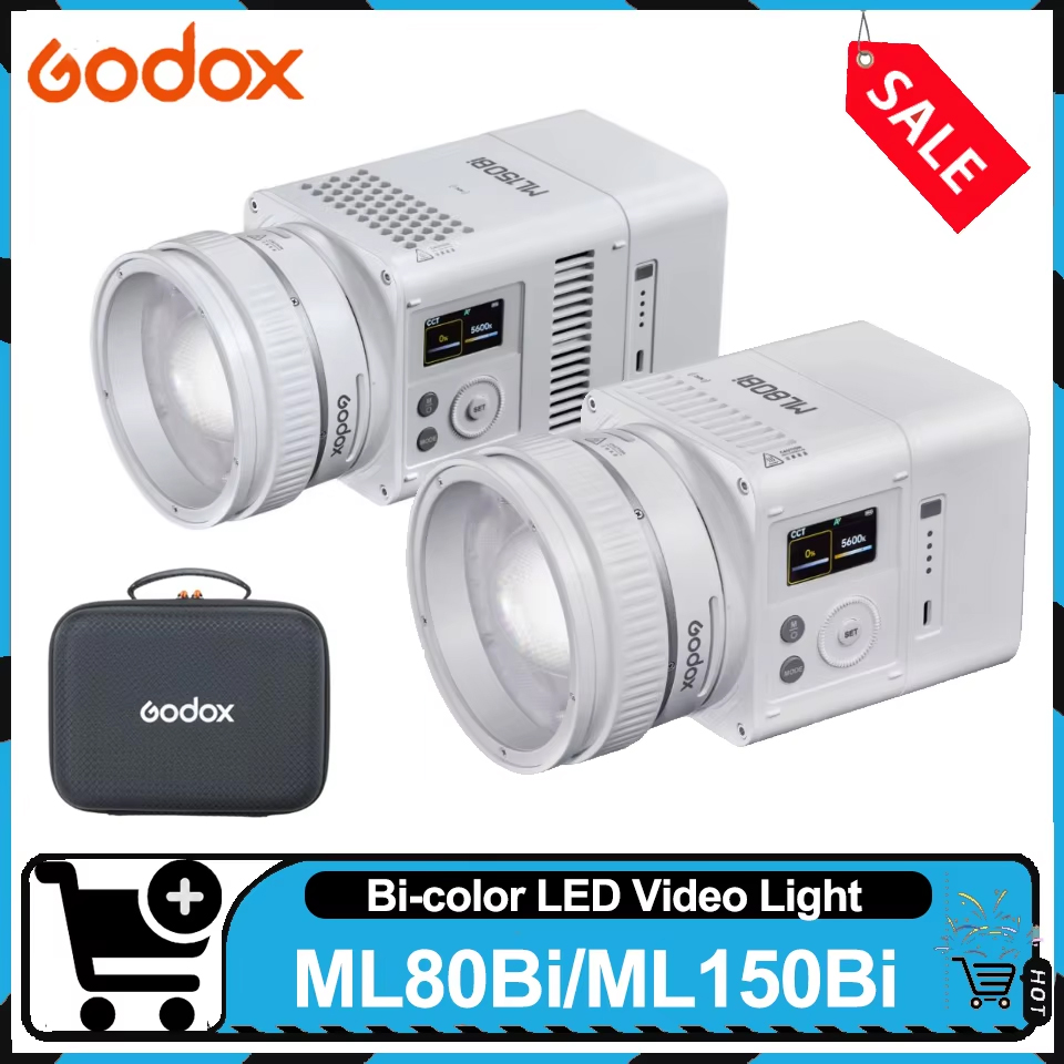 Photography Lighting Wireless - Godox ML80Bi ML150Bi 80/150W 2800-6500K 사진