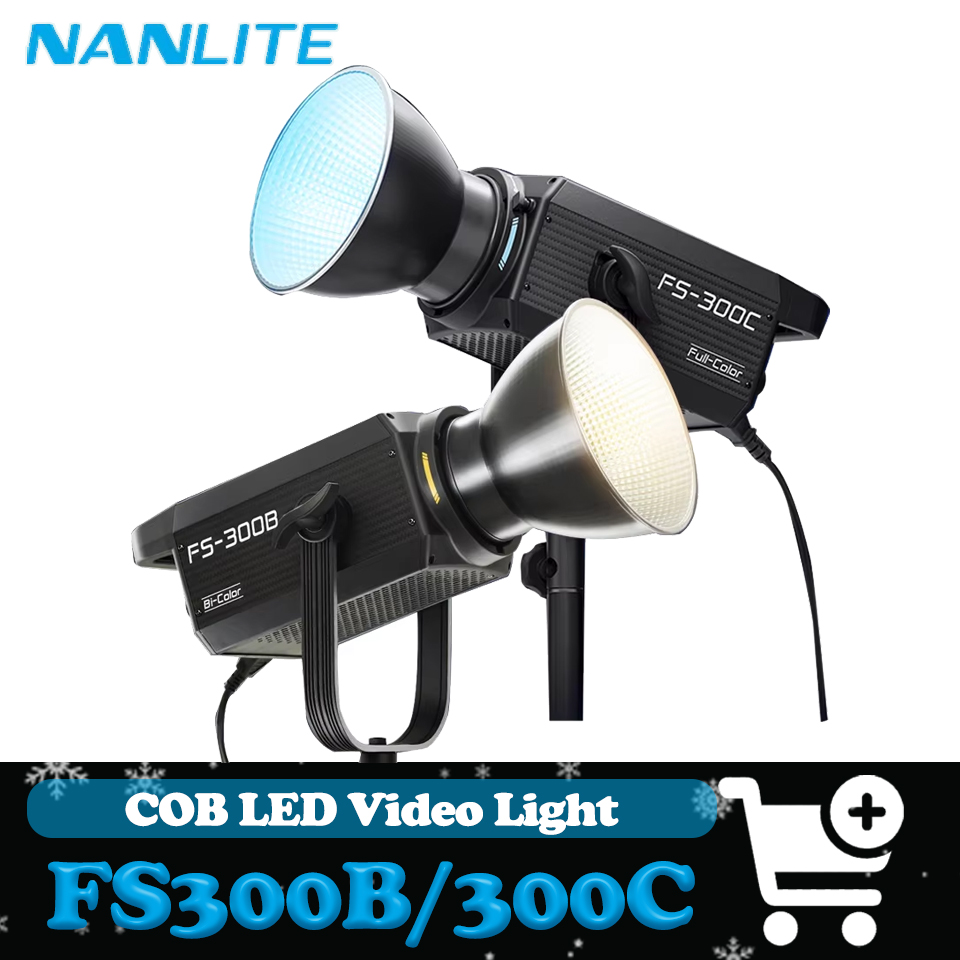 Photography Lighting Wireless - Nanlite FS-300C FS-300B 비디오 조명 2700K
