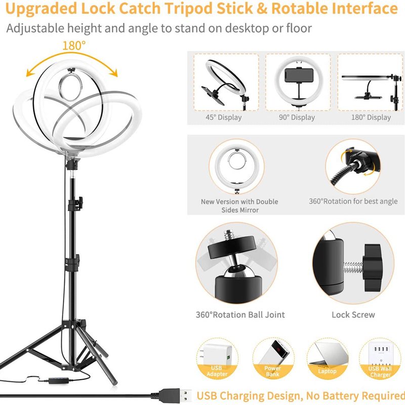 16/26/33cm 셀카 링 라이트 사진 촬영 조명 L - Photography Lighting Tent 리뷰 및 가격