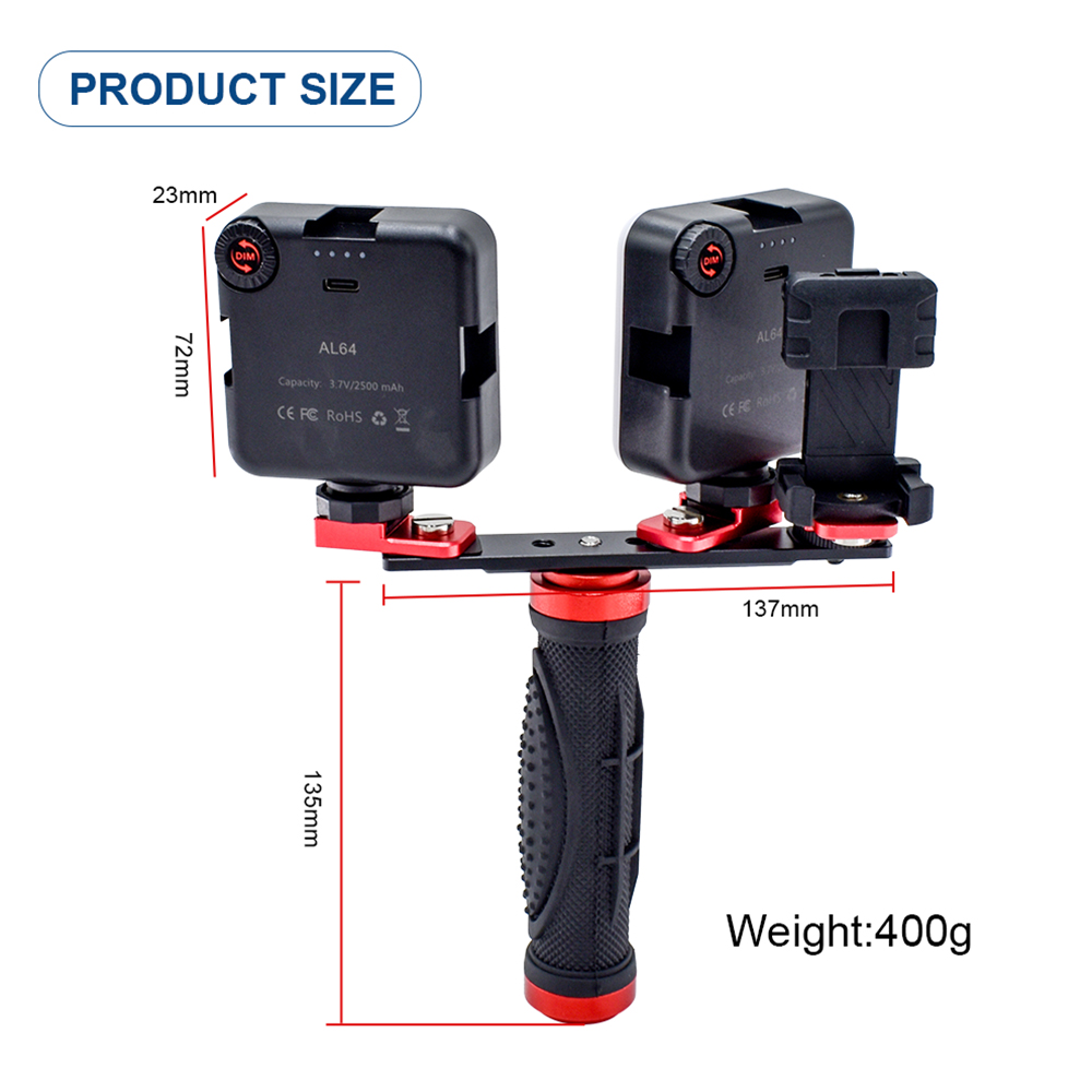 휴대용 삼각대가 포함된 사진 촬영용 LED 휴대폰 라이 - Photography Lighting Handheld 리뷰 및 가격