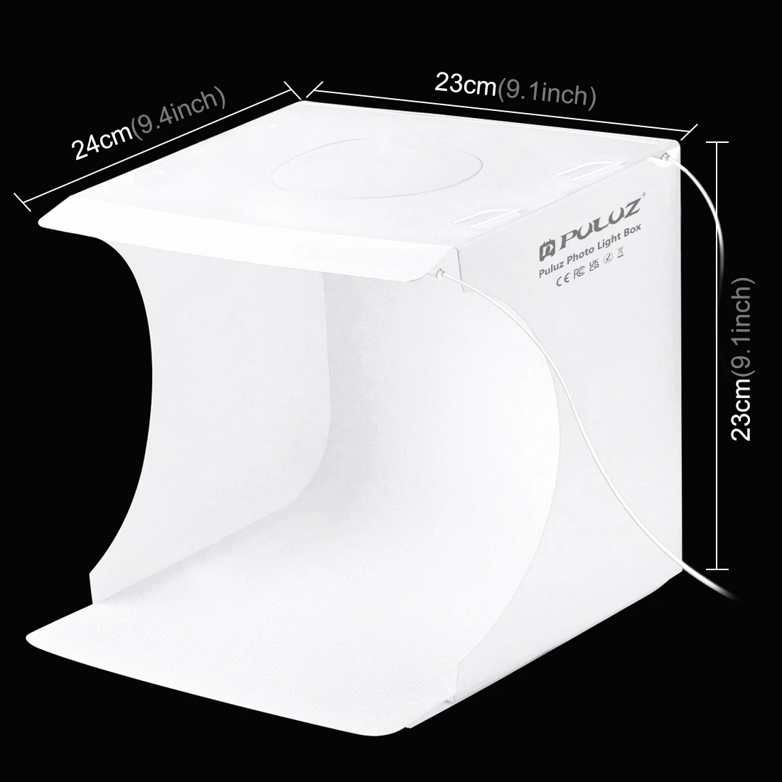 PULUZ 20cm 미니 2 LED 패널 접이식 휴대용 - Photography Lighting Tent 리뷰 및 가격