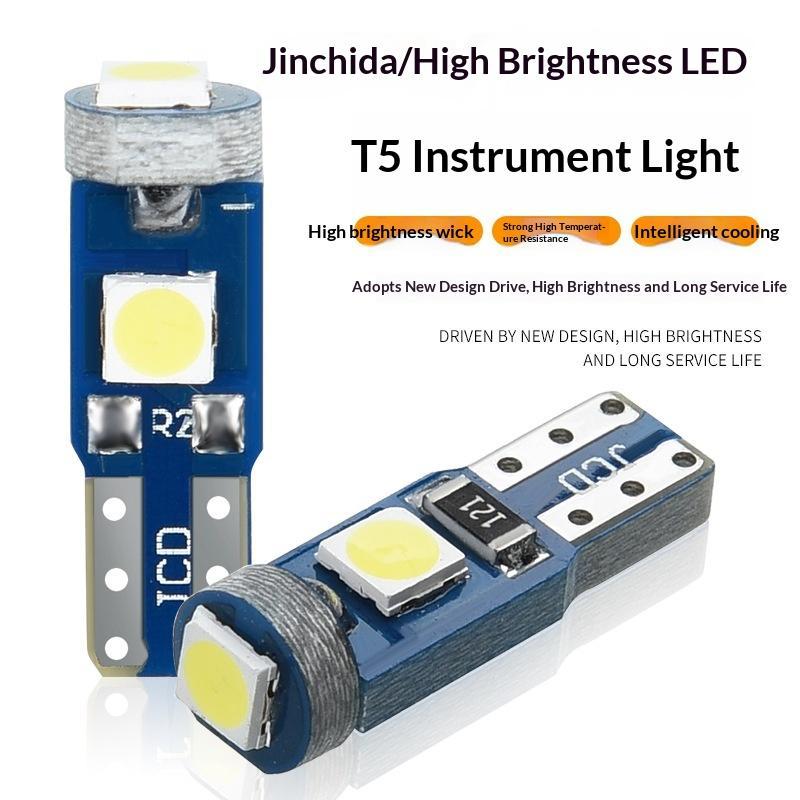 10Pcs T5 Led 전구 Canbus W3W 74  - Interior Photography Lighting 리뷰 및 가격