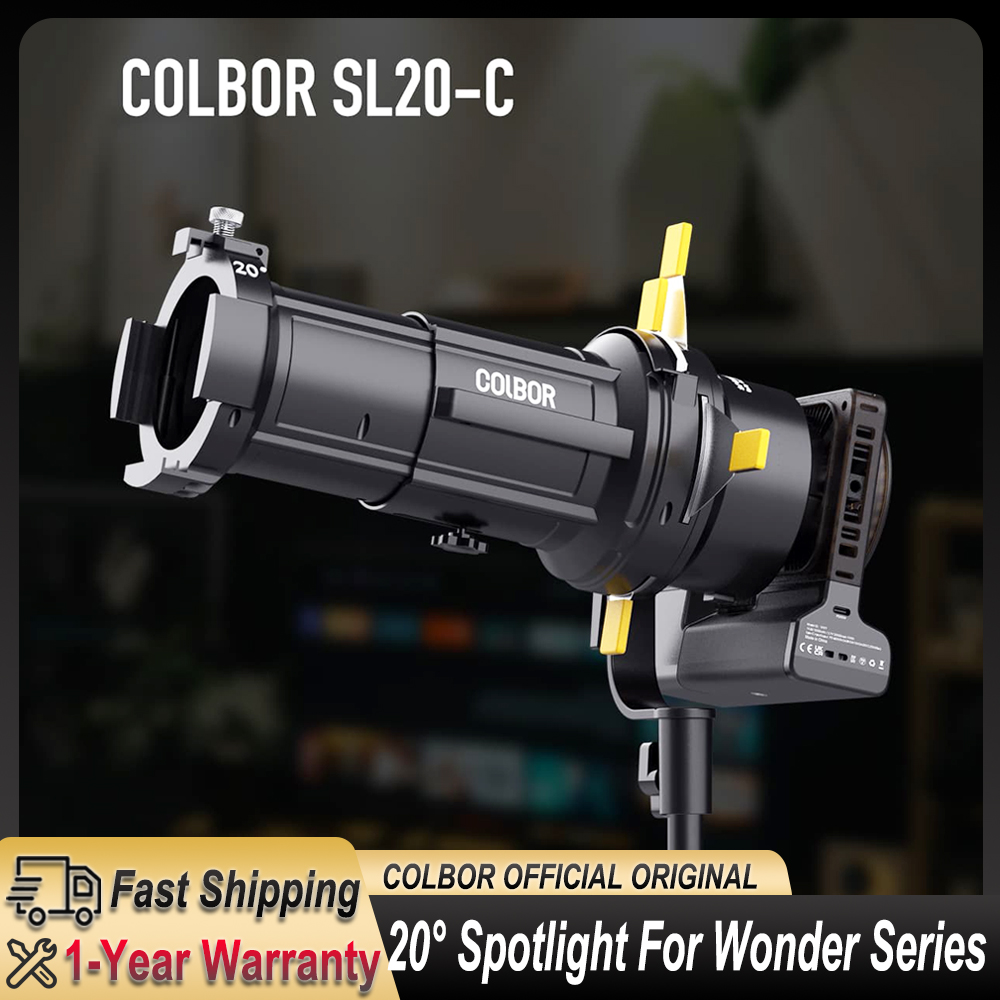 COLBOR SL20-C LED 스포트라이트 조명 수정 - Photography Lighting Wireless 리뷰 및 가격