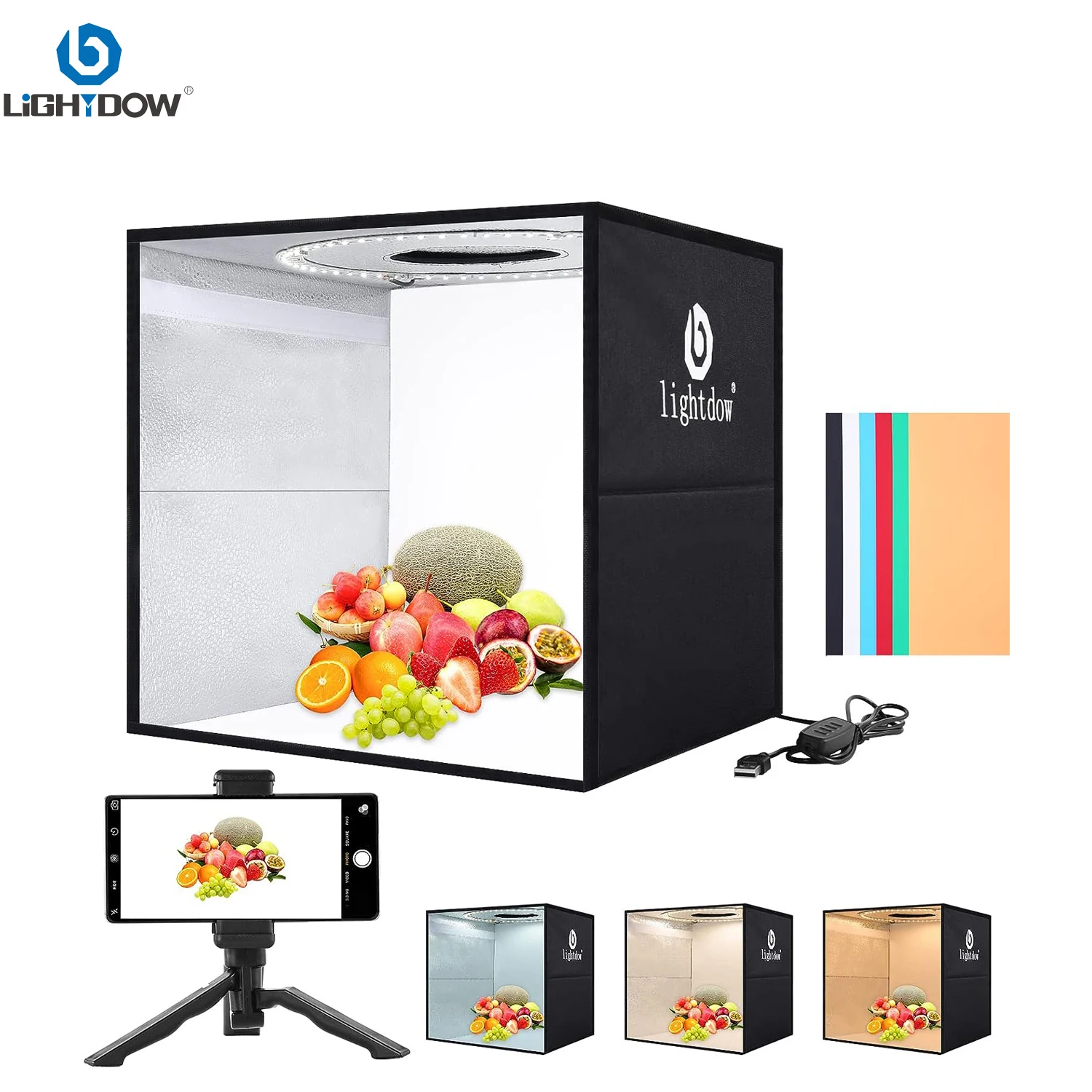 라이트도우 포토 조명 스튜디오 촬영 텐트 박스 키트 2 - Photography Lighting Tent 리뷰 및 가격