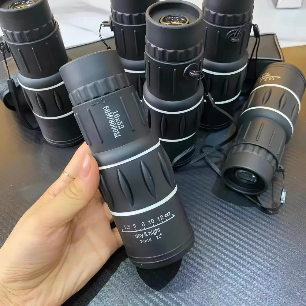 16X52 단안 망원경 고화질 저조도 야간 투시 기능  - Photography Lighting Definition 리뷰 및 가격