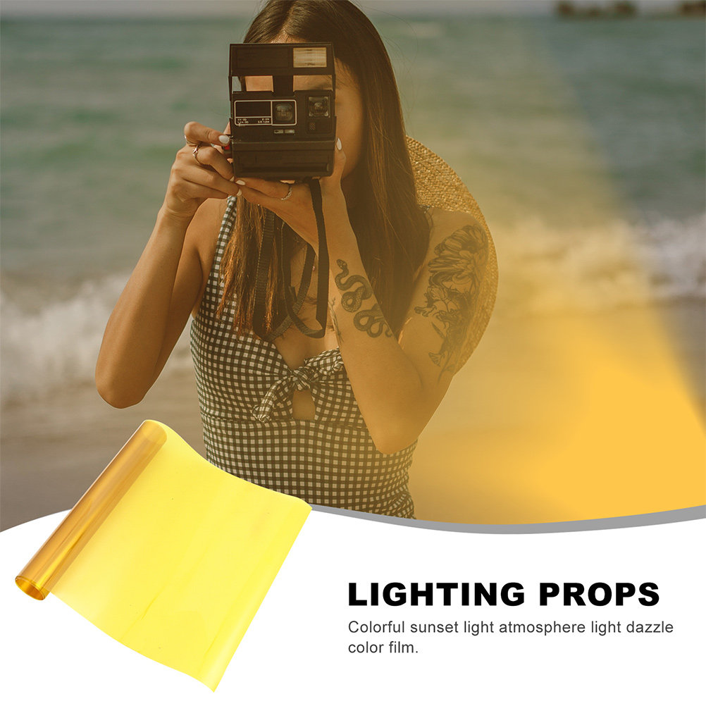 컬러 필터 시트 선셋 효과 펫 필름 라이트 디퓨저 시트 - Lighting Effect In Photography 리뷰 및 가격