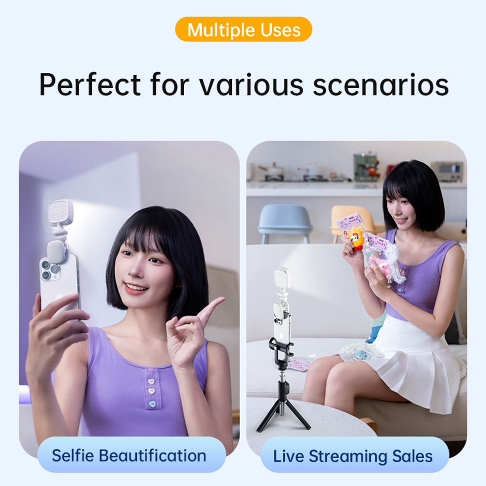 휴대용 LED 셀카 라이트 카메라 미니 보조광 충전식  - Photography Lighting Handheld 리뷰 및 가격