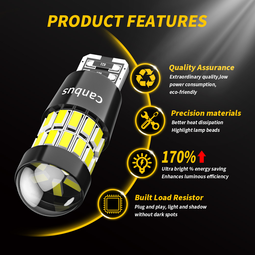 DXZ 2PCS W5W T10 LED 전구 렌즈 30S - Interior Photography Lighting 리뷰 및 가격