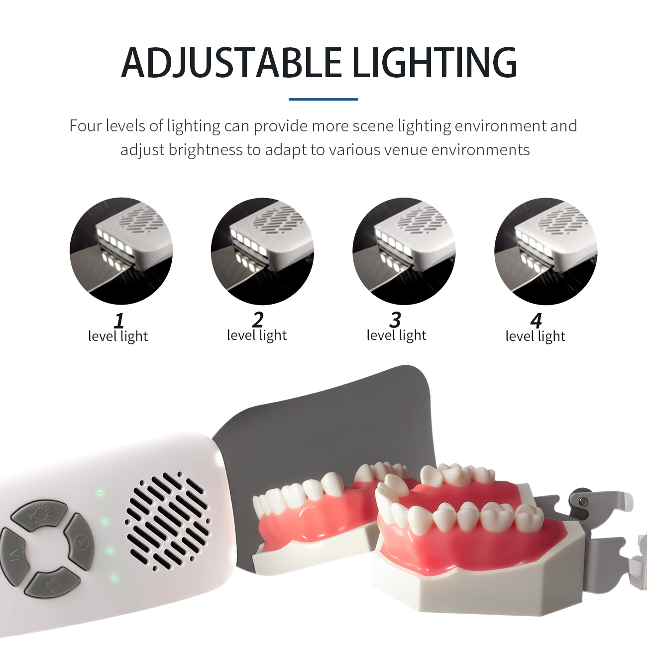 치과용 김서림 방지 거울 키트 LED 조명 거울 구강  - Photography Lighting Kits 리뷰 및 가격