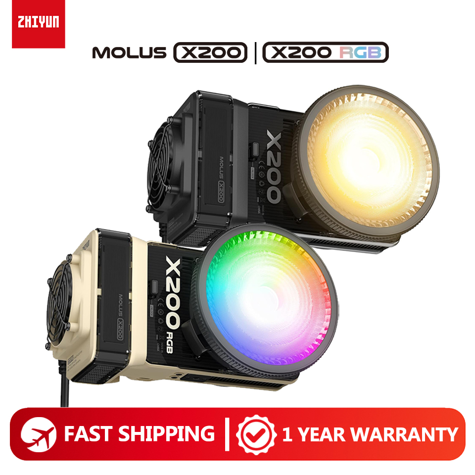 지윤 몰루스 X200 X200RGB 200W LED 비 - Photography Lighting Wireless 리뷰 및 가격