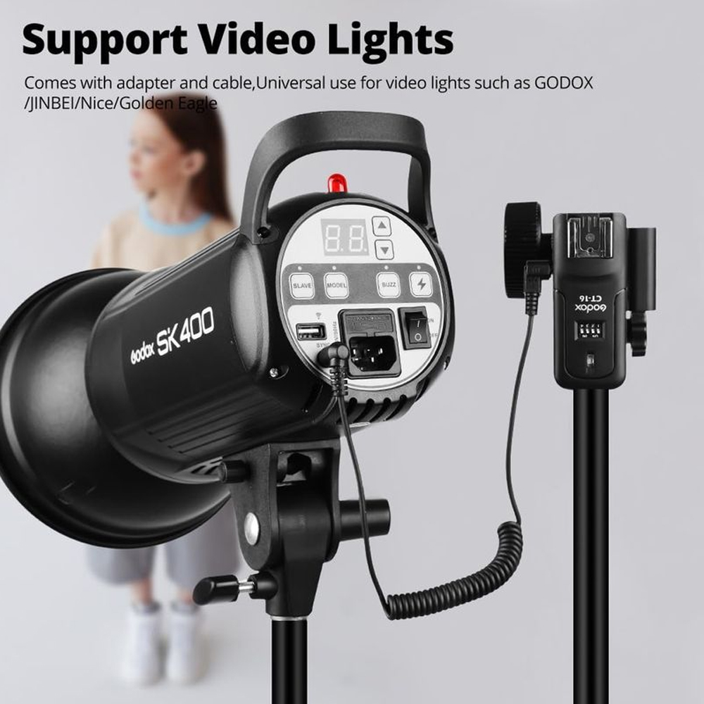 Godox CT-16 16채널 무선 라디오 플래시 트리 - Trigger Receiver Set 리뷰 및 가격