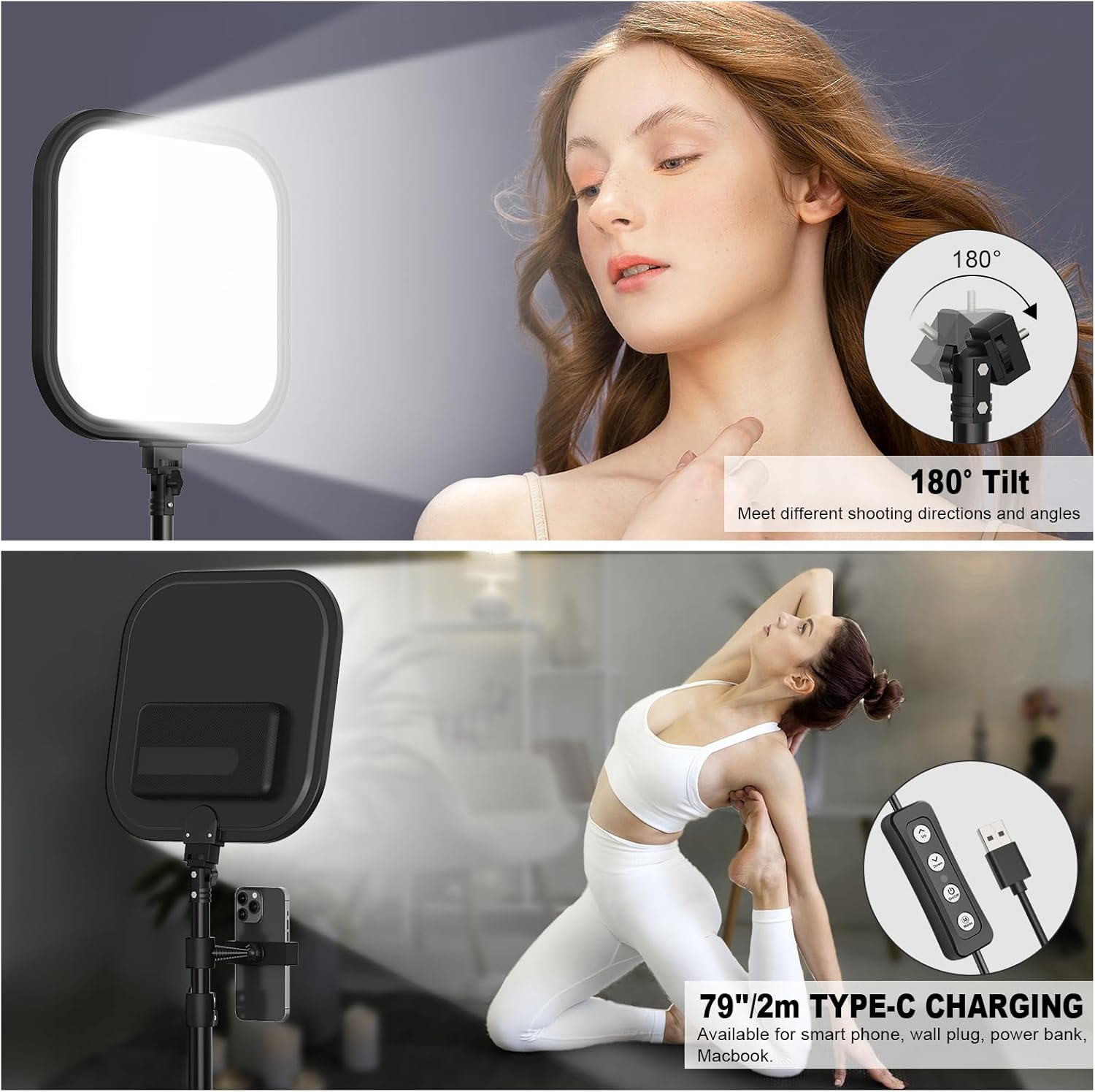 2팩 LED 비디오 조명 키트 15W 78인치 디밍 가 - Altson Photography Video Lighting Kit 리뷰 및 가격