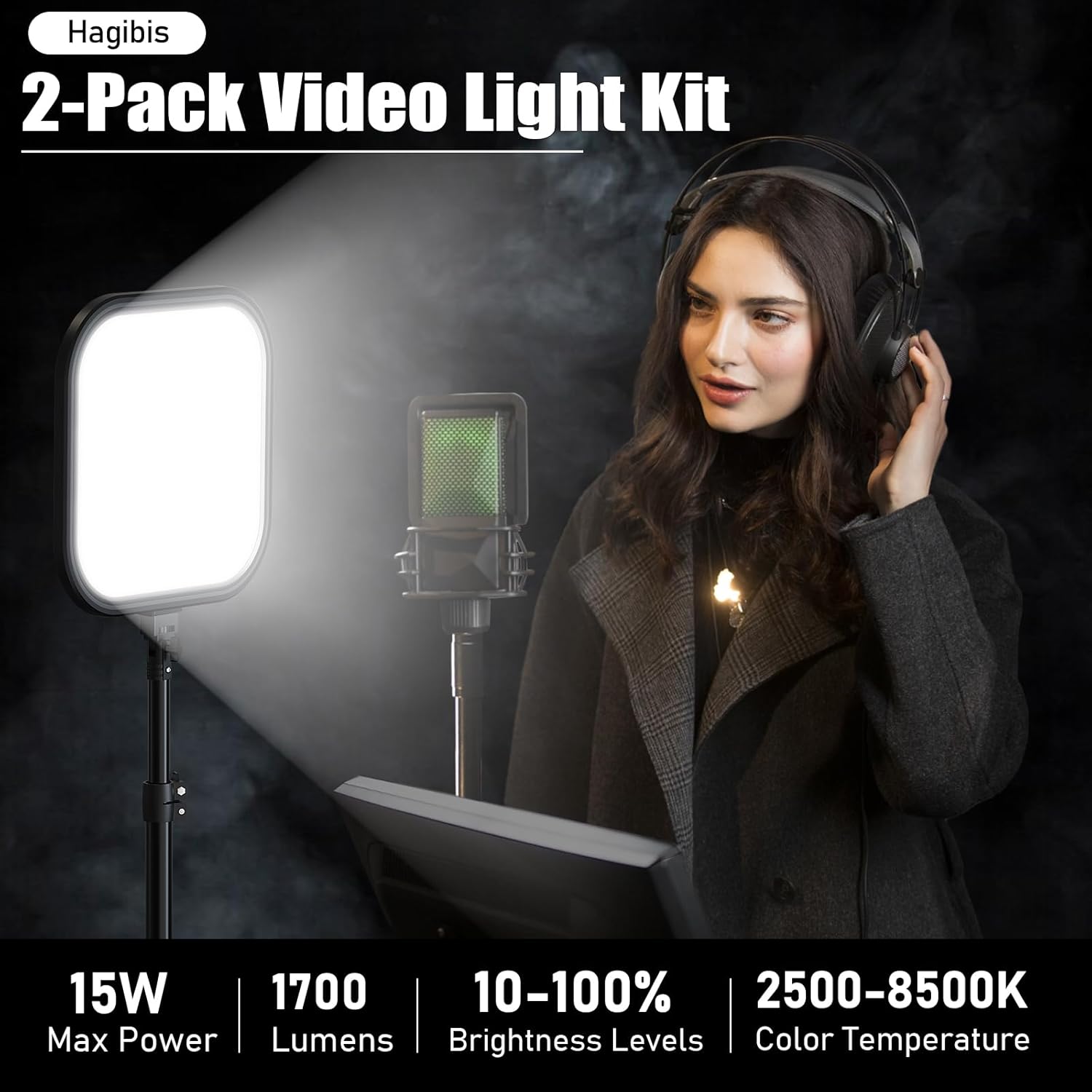 2팩 LED 비디오 조명 키트 15W 78인치 디밍 가 - Altson Photography Video Lighting Kit 리뷰 및 가격