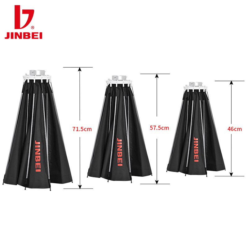 진베이 65 퀵 오픈 파라볼릭 플라이오 소프트박스 보웬 - Photography Lighting Kits 리뷰 및 가격