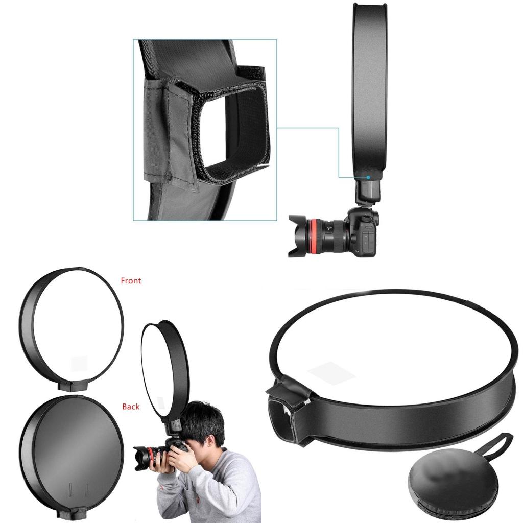 30cm/40cm 범용 미니 라운드 소프트박스 DSLR - Softbox Portable Strip 리뷰 및 가격