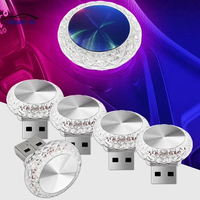 새로운 자동차 미니 LED 장식 USB 주변 조명 플러 - Interior Photography Lighting 리뷰 및 가격