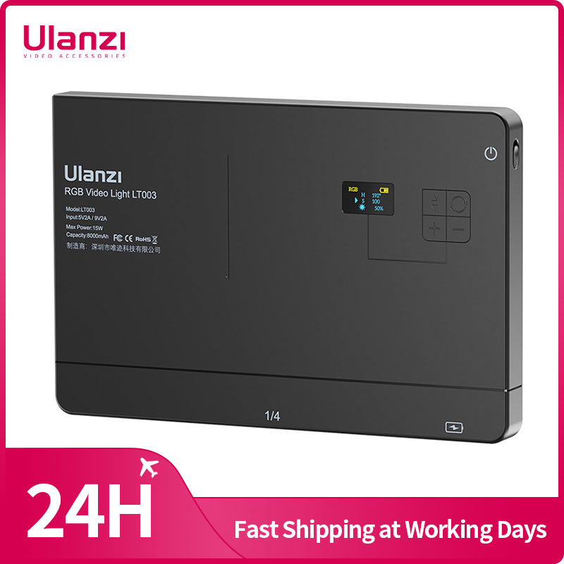 Ulanzi LT003 15W RGB 비디오 라이트 풀 - Photography Lighting Wireless 리뷰 및 가격