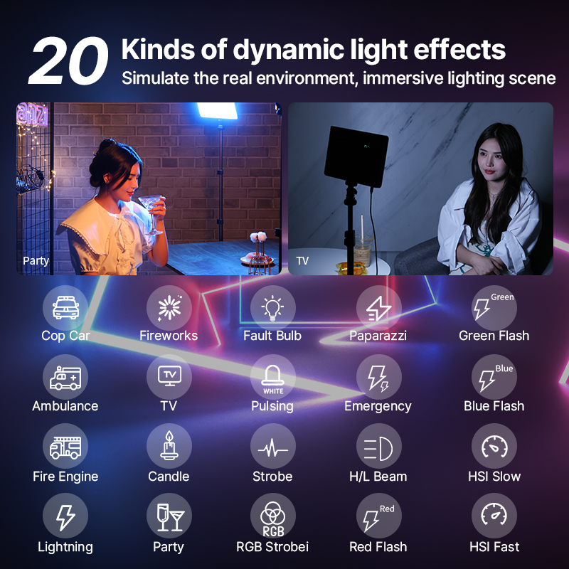 Ulanzi LT003 15W RGB 비디오 라이트 풀 - Photography Lighting Wireless 리뷰 및 가격