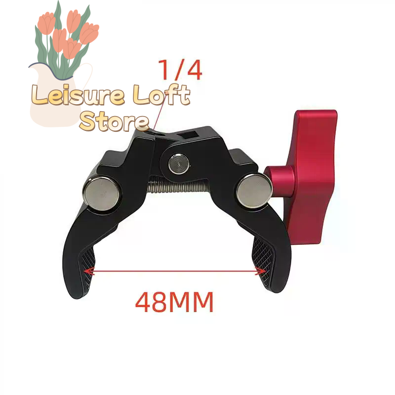 더블 볼 헤드가 있는 카메라 슈퍼 클램프 - 모니터/조 - Photography Lighting Rig 리뷰 및 가격