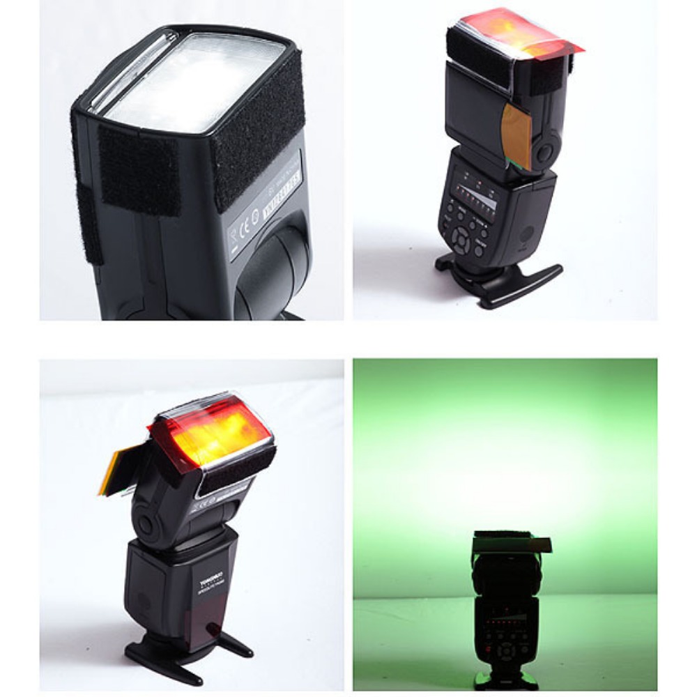 12색 카메라 플래시 젤 조명 필터 키트, 스피드라이트 - Photography Lighting Kits 리뷰 및 가격