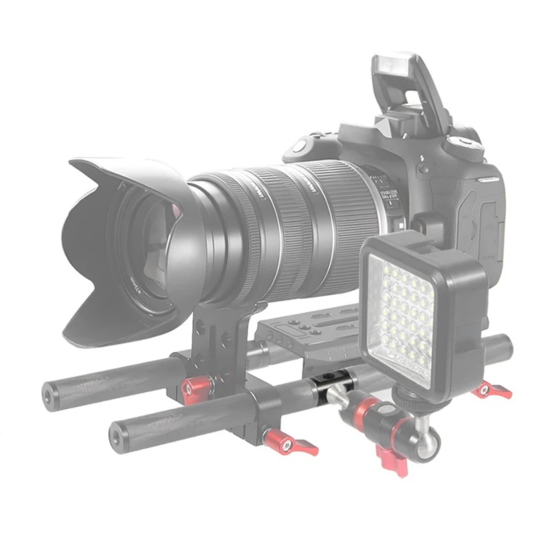알루미늄 1/4 나사 튜브 로드 연결 어댑터 (사진 촬 - Photography Lighting Rig 리뷰 및 가격