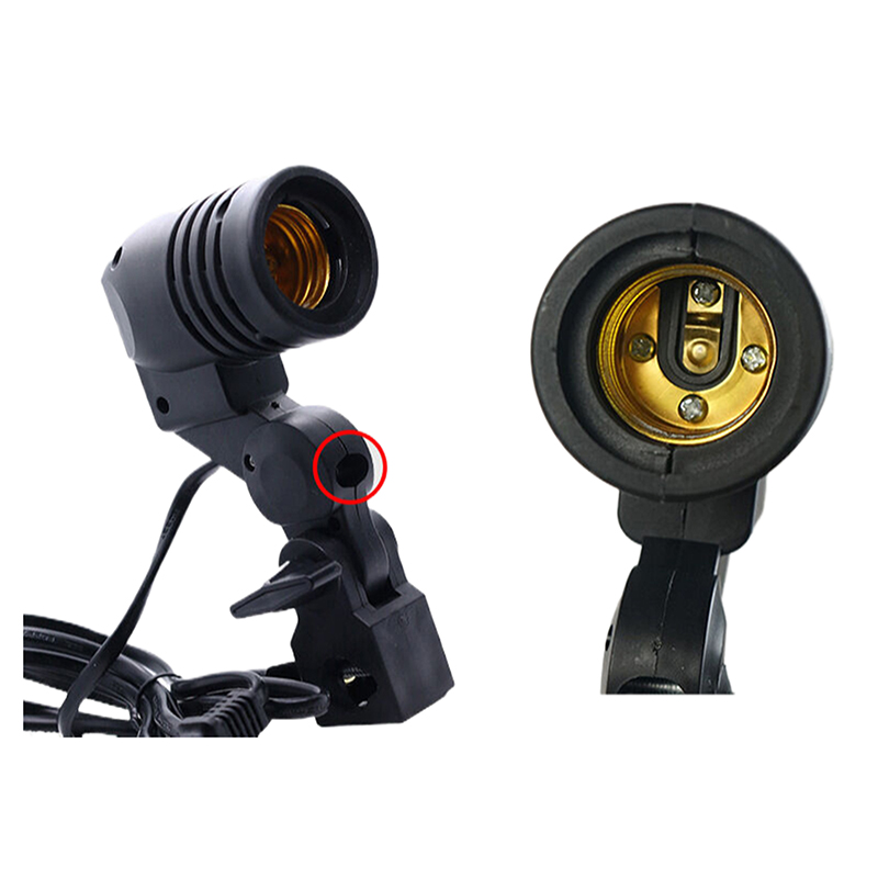 핫세일 E27 AC 소켓 램프 싱글 헤드 전구 홀더 사 - Photography Lighting For Sale 리뷰 및 가격