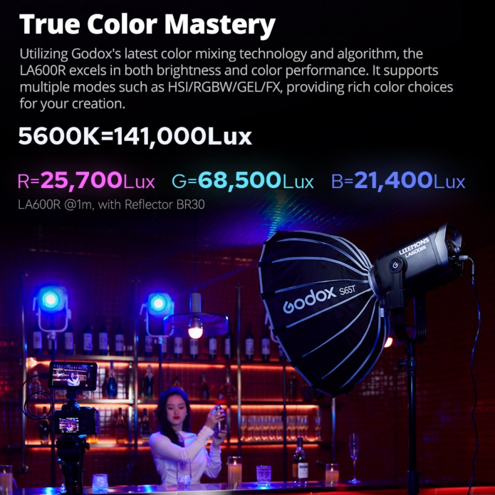 Godox LITEMONS LA600Bi LA600R  - Photography Lighting Wireless 리뷰 및 가격